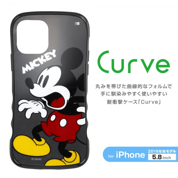 『ディズニーキャラクター』/耐衝撃ケース Curve