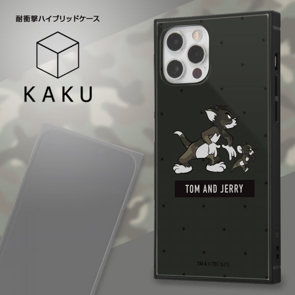 『トムとジェリー』/耐衝撃ハイブリッドケース KAKU/outdoor/迷彩