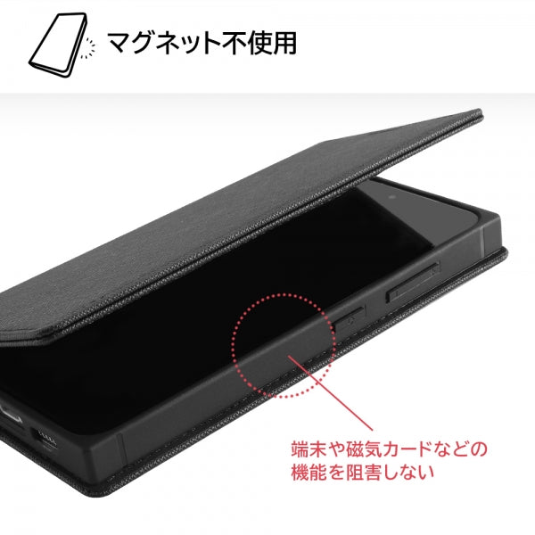 耐衝撃 手帳型レザーケース KAKU Durable