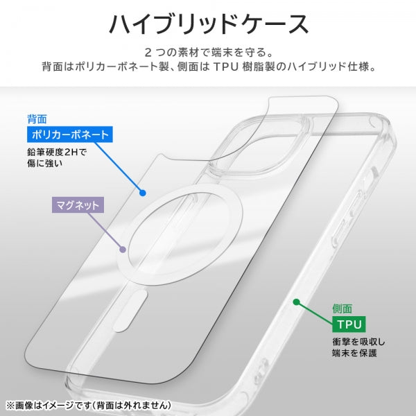 耐衝撃 ハイブリッドケース MagSafe マグネット式アクセサリー対応